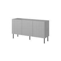 Комод Halmar Asensio km-1 150x42 см світло-сірий, чорний 
