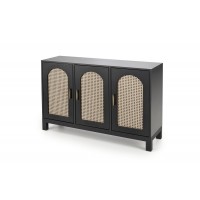 Комод Halmar Bali km-2 120x40 см чорний (V-PL-BALI-KM-2)