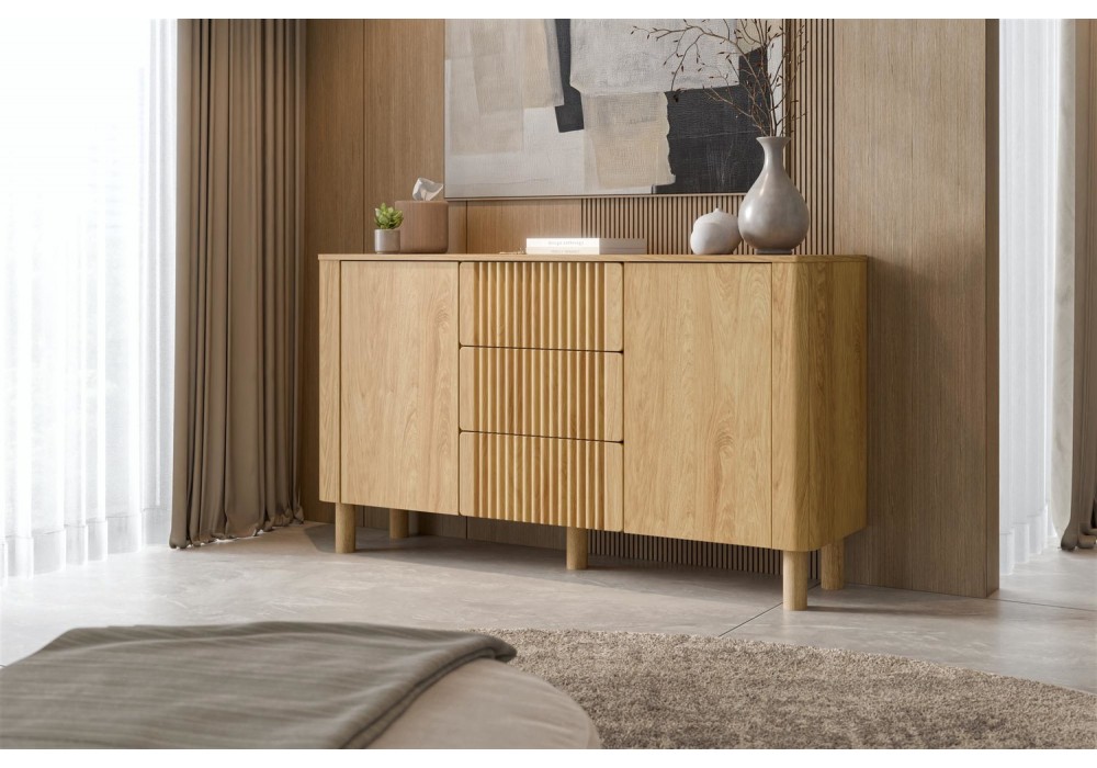Комод Halmar Arango KM-1 150x40 см дуб хікора (V-PL-ARANGO-KM-1)