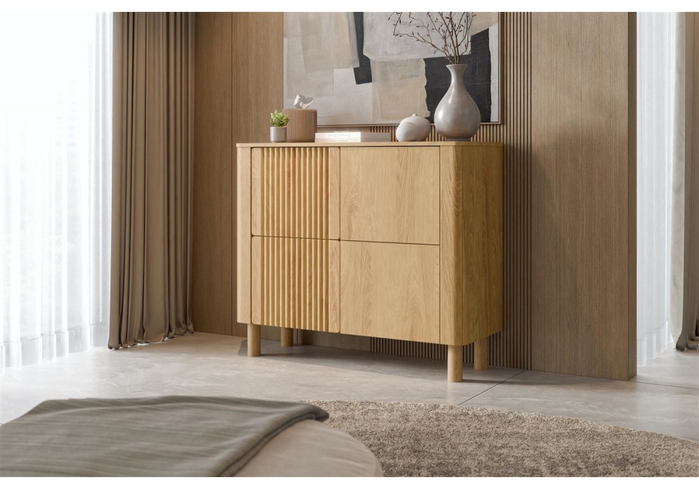 Комод Halmar Arango KM-2 110x40 см дуб хікора (V-PL-ARANGO-KM-2)