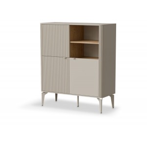 Комод Halmar Beluci KM-2 97x40 см дуб кремона, кашемір (V