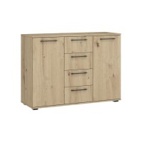 Комод Halmar Formo KOMODA-KM-2 40 - 116 см білий, дуб арт