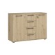 Комод Halmar Formo KOMODA-KM-2 40 - 116 см білий, дуб артизан (V-UA-FORMO-KOMODA-KM-2-ARTISAN)
