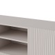 Комод Halmar Paxos KM-1 150x40 см кашемір, чорний (V-PL-PAXOS-KM-1)
