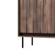 Комод Halmar Swing KM-2 102x40 см чорний, горіх (V-PL-SWING-KM-2)