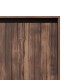 Комод Halmar Swing KM-2 102x40 см чорний, горіх (V-PL-SWING-KM-2)