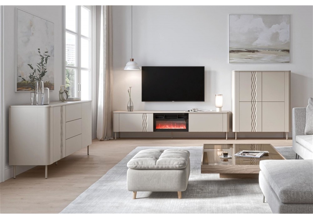 Комод Halmar Tirante KM-2 100x40 см кашемир (V-PL-TIRANTE-KM-2)