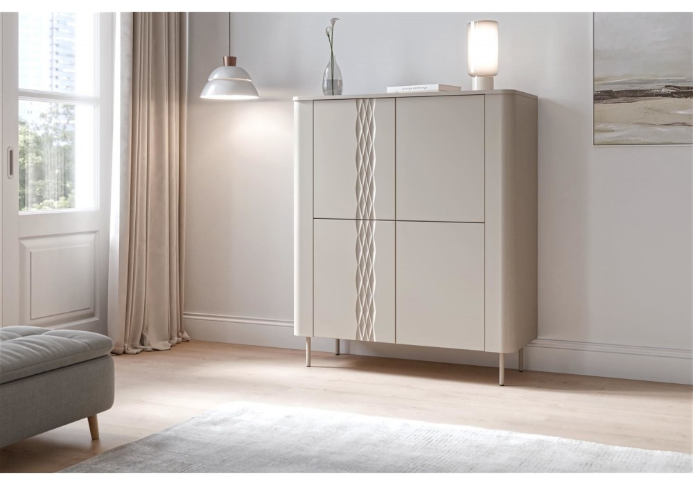 Комод Halmar Tirante KM-2 100x40 см кашемир (V-PL-TIRANTE-KM-2)
