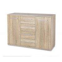 Комод Halmar Lima km-4 116x40 см дуб сонома (V-PL-LIMA-KM