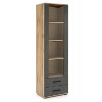 Вітрина Halmar Lima w-1 60x40 см дуб вотан, серий (V-PL-L