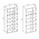 Шкаф Halmar Formo Корпус-K6 100x54 см белый (V-UA-FORMO-KORPUS-K6-BIAŁY)