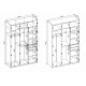 Шафа Halmar Formo Корпус-K7 150x54 см білий (V-UA-FORMO-KORPUS-K7-BIAŁY)