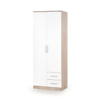 Шафа Halmar Lima s-2 80x52 см дуб сонома, білий (V-PL-LIM