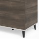 Тумба Halmar Random 2 2 S-1 90x55 см кашемір, горіх (V-PL-RANDOM_2-S-1)