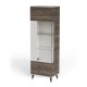 Вітрина Halmar Random 2 2 W-1 60x40 см горіх, кашемір (V-PL-RANDOM_2-W-1)