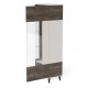Вітрина Halmar Random 2 2 W-1 60x40 см горіх, кашемір (V-PL-RANDOM_2-W-1)