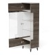 Вітрина Halmar Random 2 2 W-1 60x40 см горіх, кашемір (V-PL-RANDOM_2-W-1)