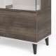 Вітрина Halmar Random 2 2 W-1 60x40 см горіх, кашемір (V-PL-RANDOM_2-W-1)