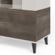 Вітрина Halmar Random 2 2 W-1 60x40 см горіх, кашемір (V-PL-RANDOM_2-W-1)