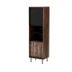 Вітрина Halmar Swing W-1 53x40 см горіх, чорний (V-PL-SWING-W-1)