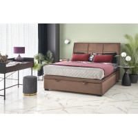 Ліжко двоспальне Halmar Continental 2 160x200 см бежевий 