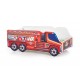 Ліжко для дітей з матрацом Halmar Fire truck 148x74 см різнокольоровий (V-PL-FIRE_TRUCK-LOZ)