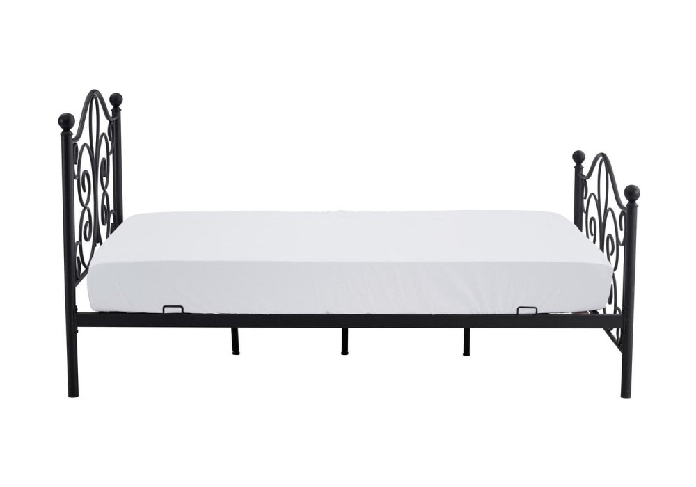 Ліжко односпальне Halmar Panama 120x200 см чорний (V-CH-PANAMA_120-LOZ-CZARNY)