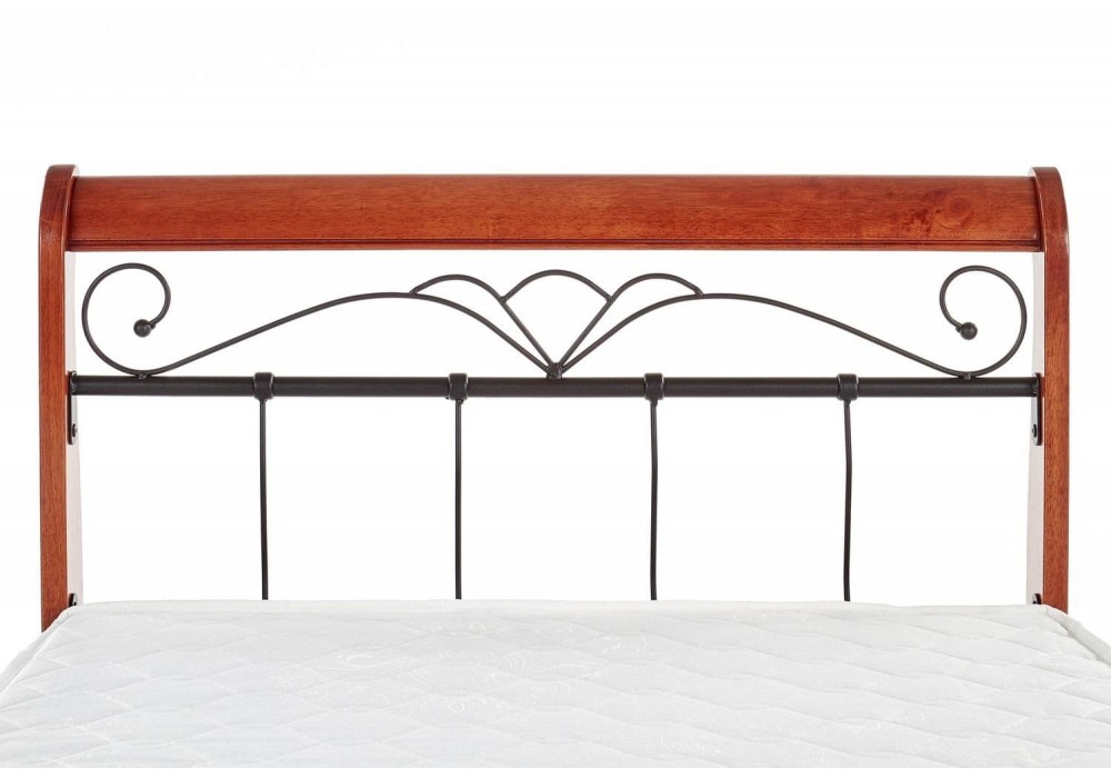 Ліжко односпальне Halmar Veronica 90x200 см вишня (V-CH-VERONICA_90CM-LOZ)