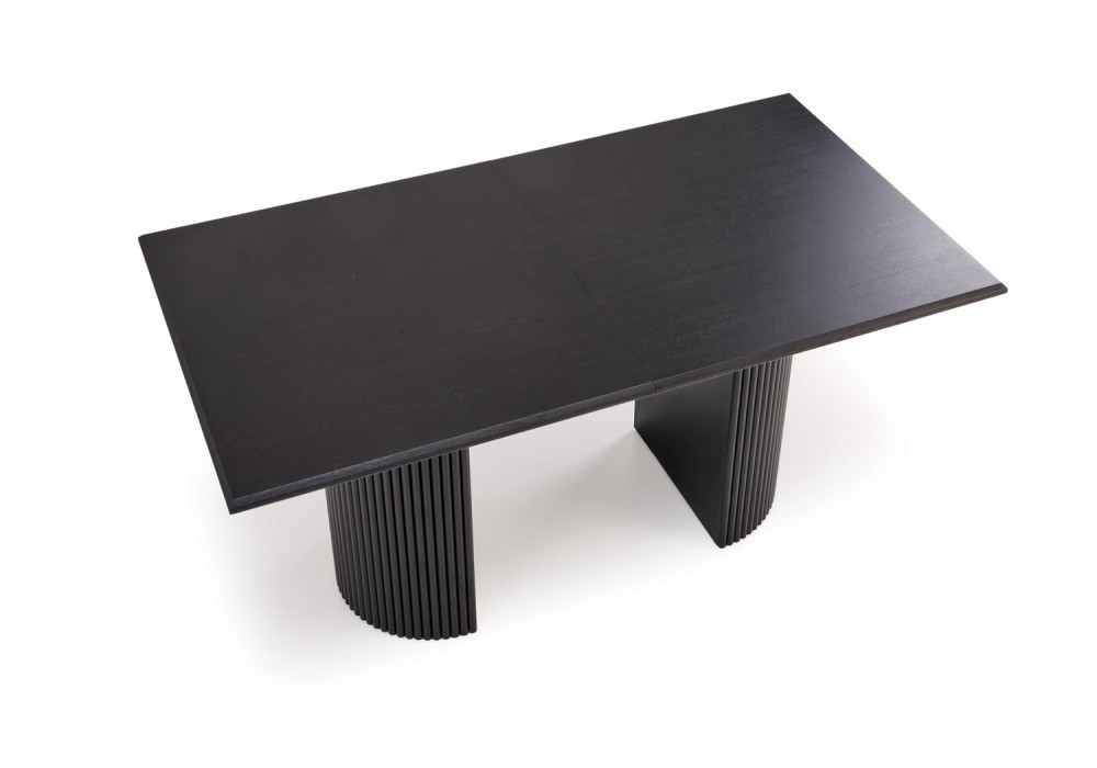 Обідній стіл розкладний Halmar BOLERO 160-250x90 см чорний (V-PL-BOLERO-ST)