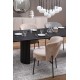 Обідній стіл розкладний Halmar BOLERO 160-250x90 см чорний (V-PL-BOLERO-ST)