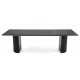 Обідній стіл розкладний Halmar BOLERO 160-250x90 см чорний (V-PL-BOLERO-ST)