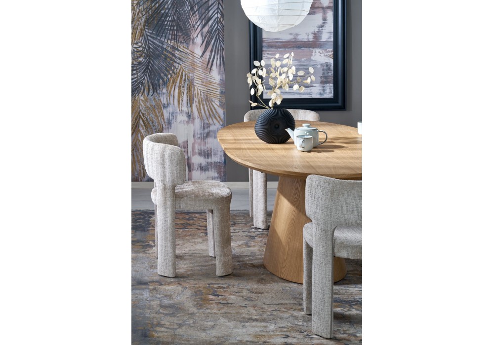 Обідній стіл розкладний Halmar CALYPSO 160 - 200x100 см натуральний / natural (V-CH-CALYPSO-ST-NATURALNY)
