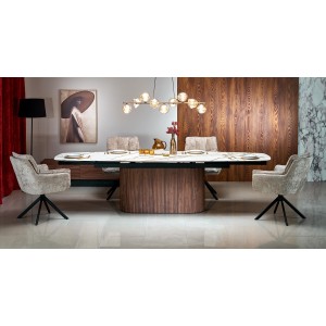 Обідній стіл розкладний Halmar FLAVOR 200 - 300x100 см бе