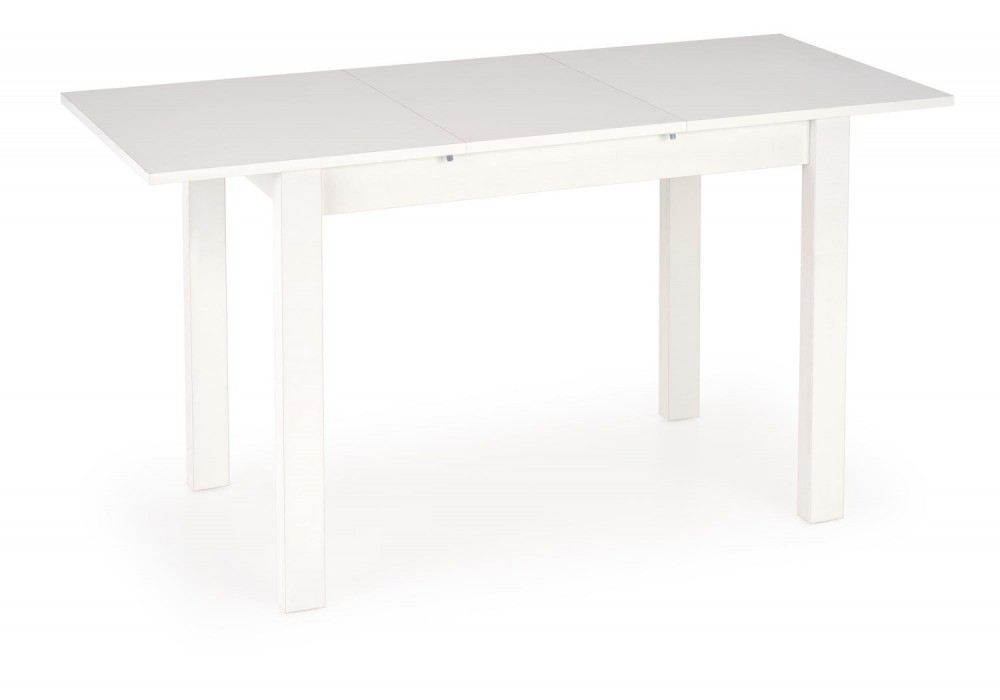 Обідній стіл розкладний Halmar GINO 100-135x60 см білий (V-PL-GINO-ST-BIAŁY/BIAŁY)