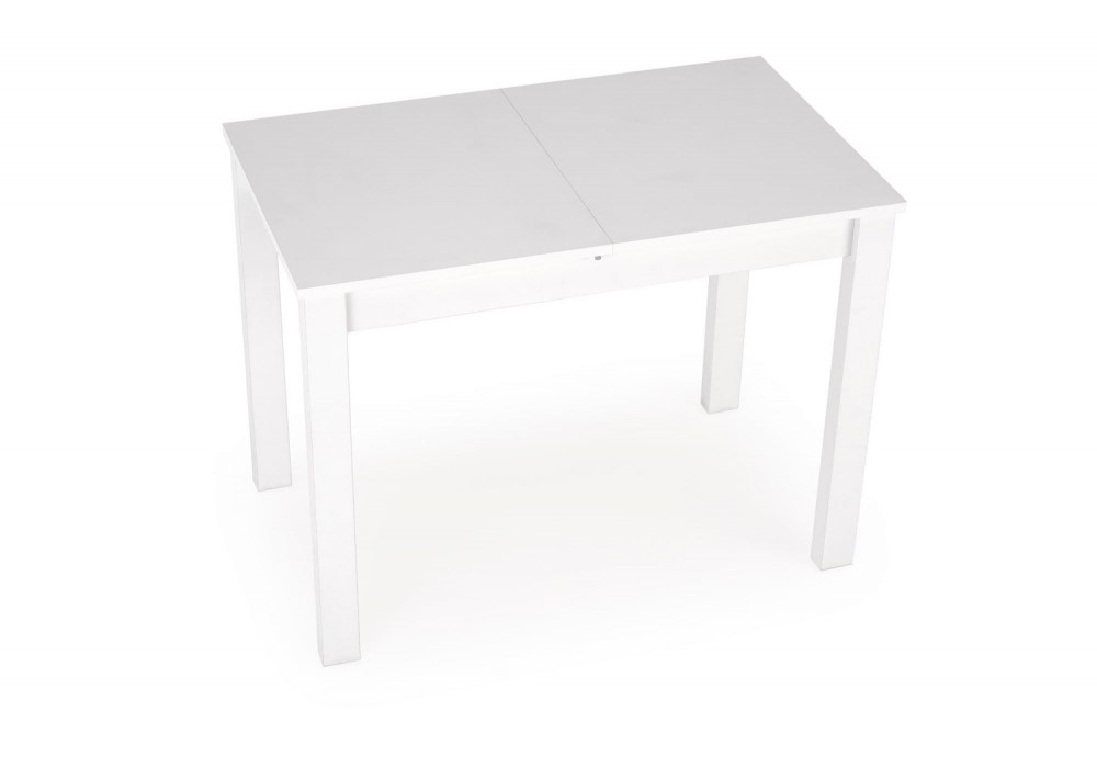 Обідній стіл розкладний Halmar GINO 100-135x60 см білий (V-PL-GINO-ST-BIAŁY/BIAŁY)