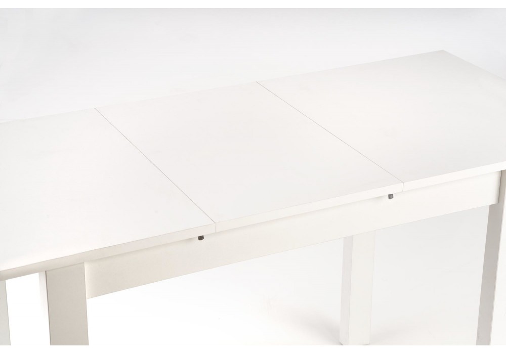 Обідній стіл розкладний Halmar GINO 100-135x60 см білий (V-PL-GINO-ST-BIAŁY/BIAŁY)