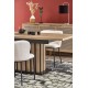Обідній стіл розкладний Halmar LAMELLO 160-210x90 см dąb (wszyskie odcienie) / чорний (V-PL-LAMELLO-ST-160/210)