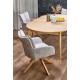 Обідній стіл розкладний Halmar MAGNUS 120 - 200x120 - 200 см натуральний (V-PL-MAGNUS-ST-D.NATURALNY)