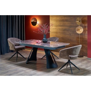 Обідній стіл розкладний Halmar MARVIN 180 - 260x95 см бор
