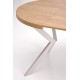 Обеденный стол раскладной Halmar PERONI 100 - 250x100 - 250 см натуральный / кашемир (V-PL-PERONI-ST-HIKORA/KASZMIR)