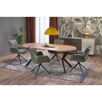 Обідній стіл розкладний Halmar PERONI 100-250x100 см горі