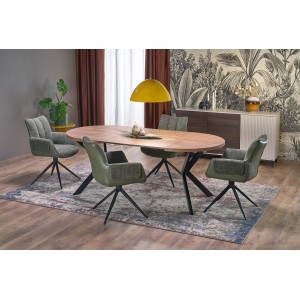 Обідній стіл розкладний Halmar PERONI 100-250x100 см горі