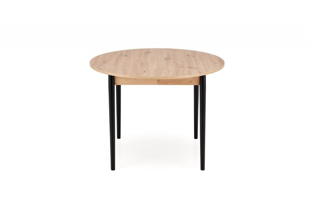 Обідній стіл розкладний Halmar PIVOT 102-142x102 см brązowy / чорний (V-PL-PIVOT-ST-ARTISAN/CZARNY)
