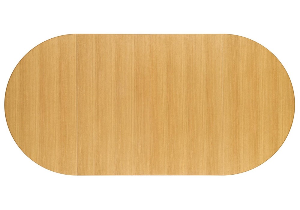 Обідній стіл розкладний Halmar SORBUS 100 - 200x100 - 200 см натуральний / чорний (V-PL-SORBUS-ST-DĄB_NATURALNY/CZARNY)
