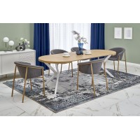 Кухонний стіл Halmar Peroni 100-250x100 см дуб золотий, б