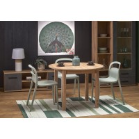 Кухонний стіл Halmar Ringo 102-142x102 см дуб крафт (V-PL