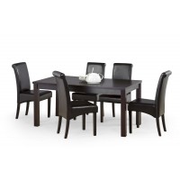 Стіл обідній Halmar Ernest 2 160-200x90 см венге (V-PL-ER