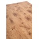 Стіл для кухні Halmar Horus 126-206x80 см, чорний, дуб (V-PL-HORUS-ST)