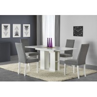 Стіл для кухні Halmar Kornel 130-170x80 см, білий (V-PL-K