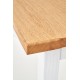 Стіл для кухні Halmar Leonardo 160-250x90 см дуб медовий, білий (V-PL-LEONARDO-ST)